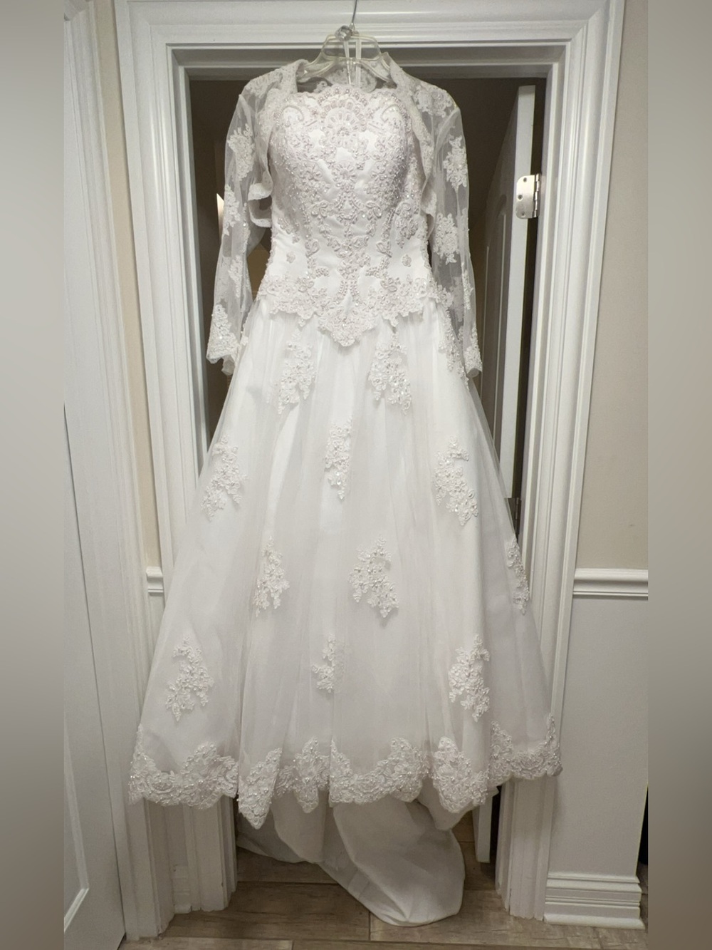 Oleg Cassini Lace Wedding Dress